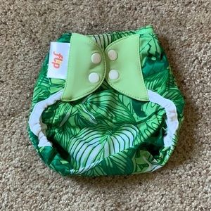 Green diaper covers